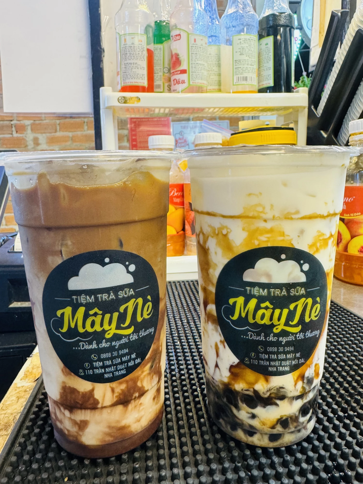 Sữa tươi trân châu đường đen