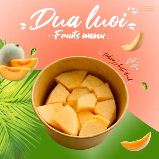 Dưa lưới cắt sẵn (300gr)